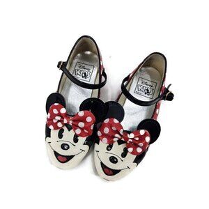 Vtg 90s Disney Kids Minnie Mouse Dress Shoes Girls 10 Straps